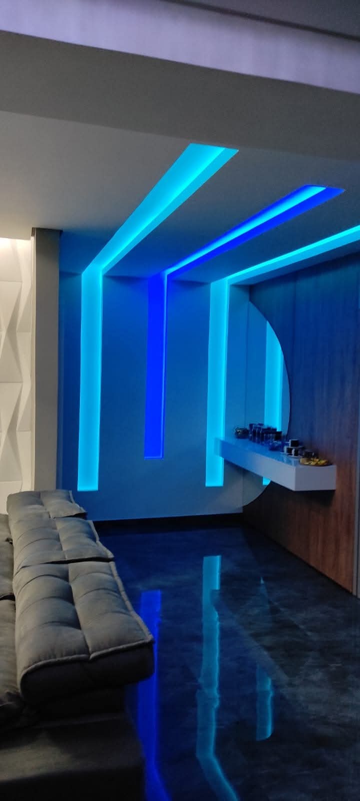Exemplo de projeto personalizado em drywall